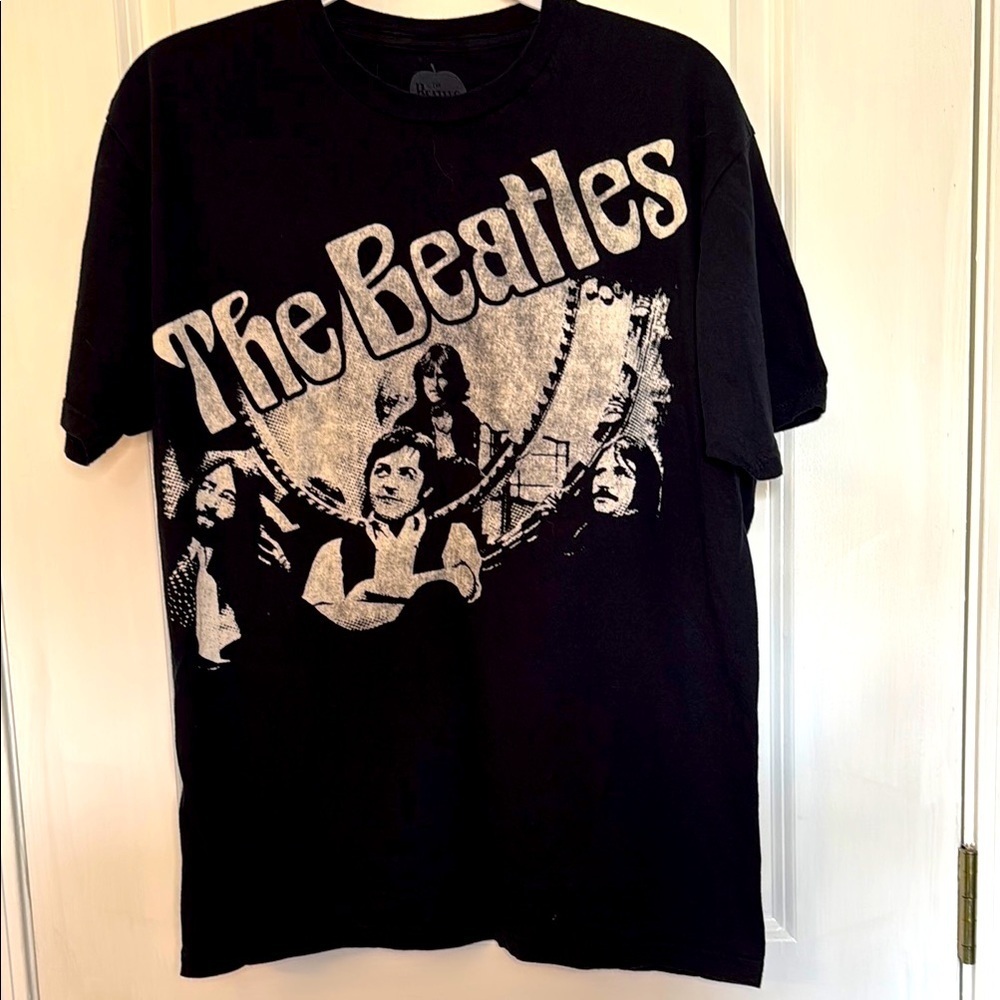 The Beatles Black Cotton Tee